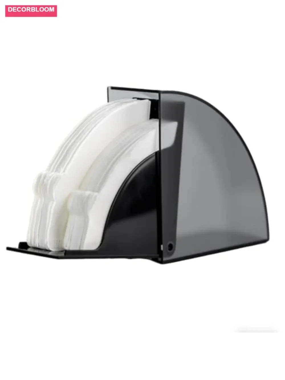 Coffee Filter Holder Durable Plastic Storage Container for Countertop